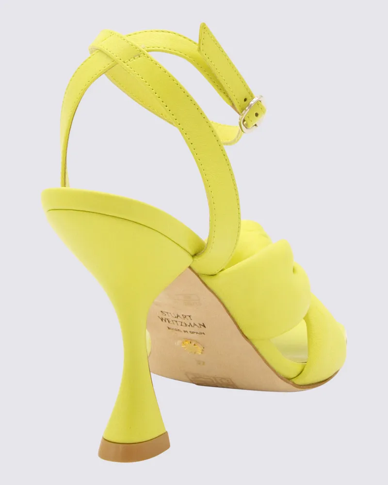 Stuart Weitzman Women's Sandals Pistachio _cover Le Sole Yellow