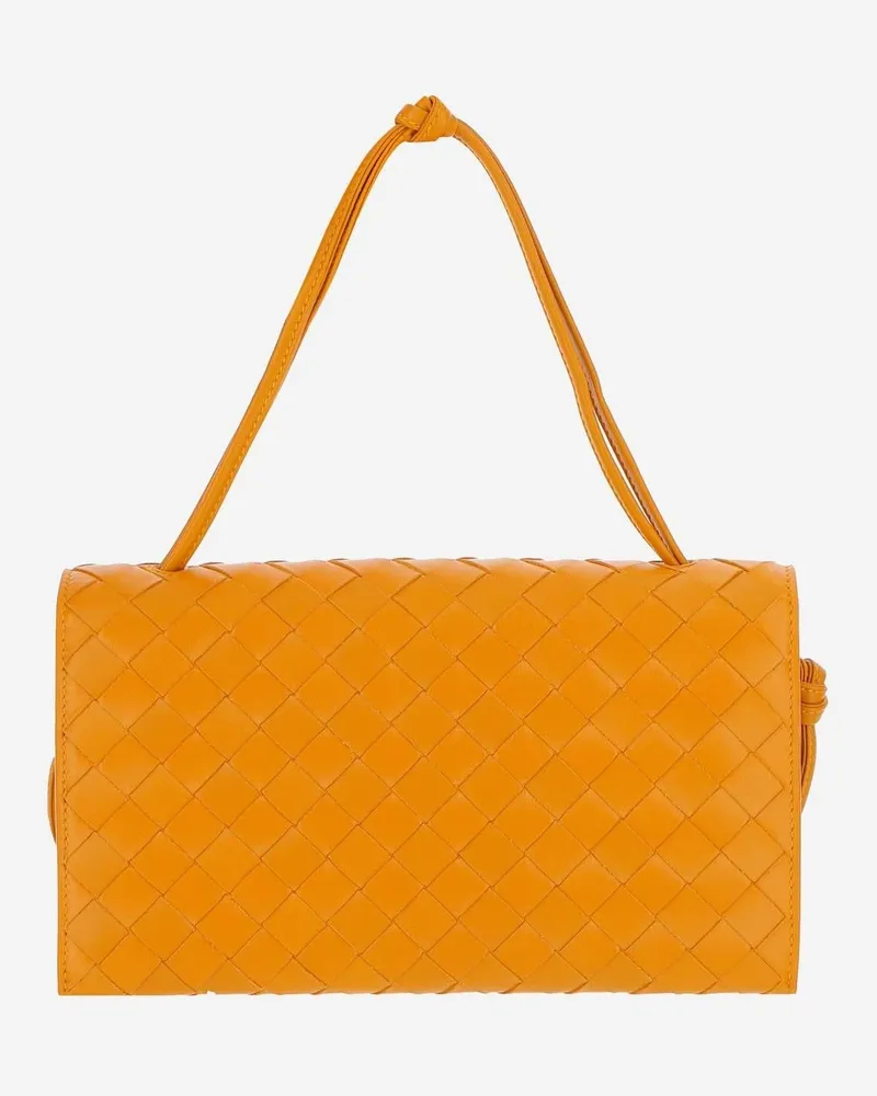 Bottega Veneta Shoulder Bag — Orange Orange