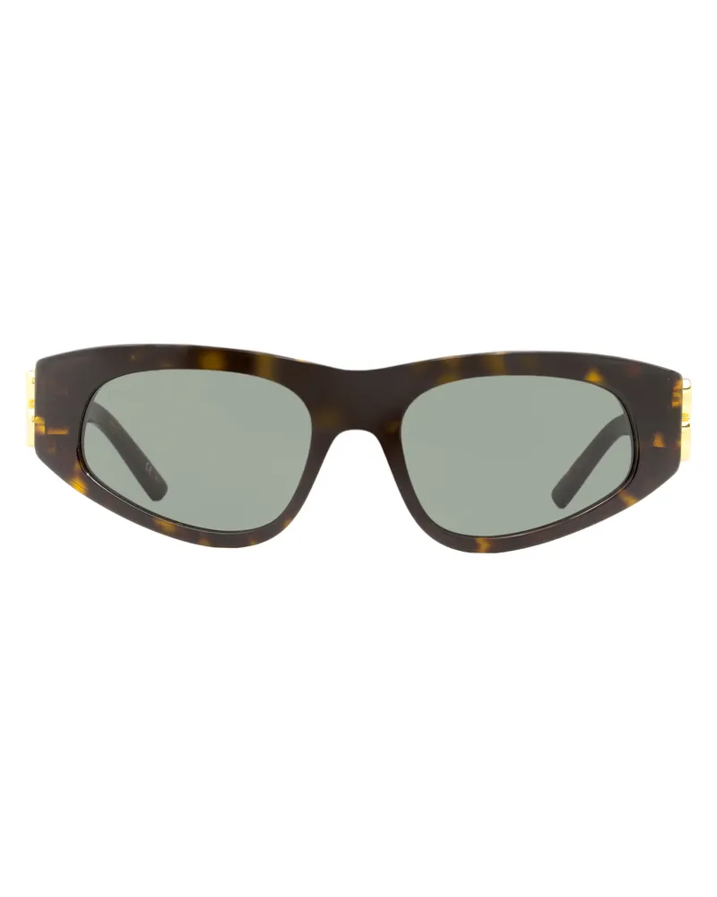 Balenciaga BB0095S Cat-Eye Sunglasses — Brown Brown
