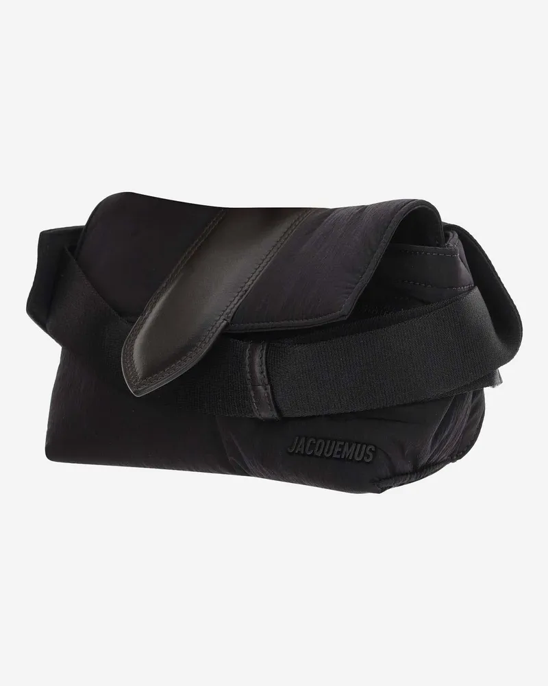 Jacquemus Men's Bambino Belt Bag Black Poliammide Black