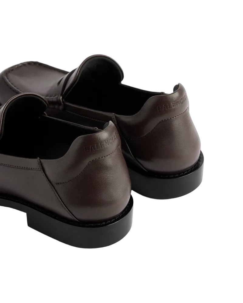 Balenciaga Women's Comfy Loafer B Acc Brown Loafers Brown