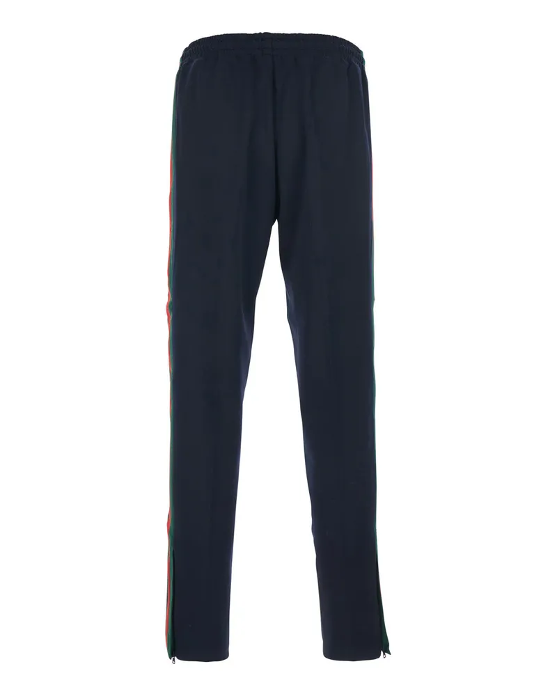 Gucci Men's Trousers Blue Tech Fabric Blue