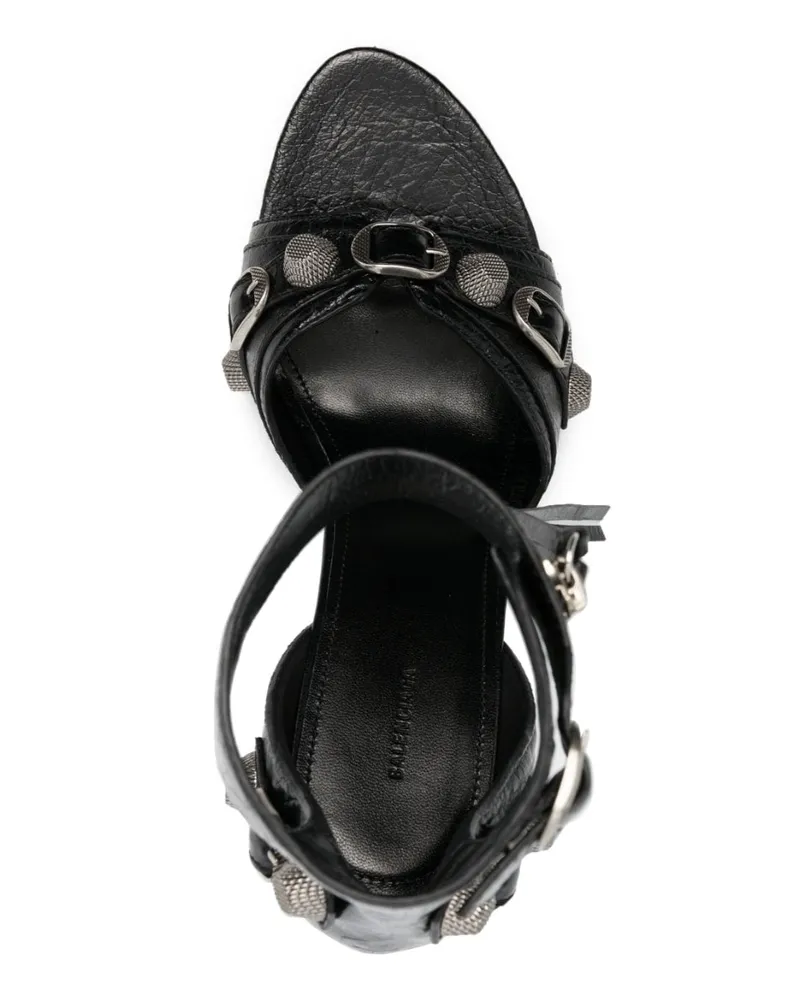 Balenciaga Cagole Sandal — Black Black