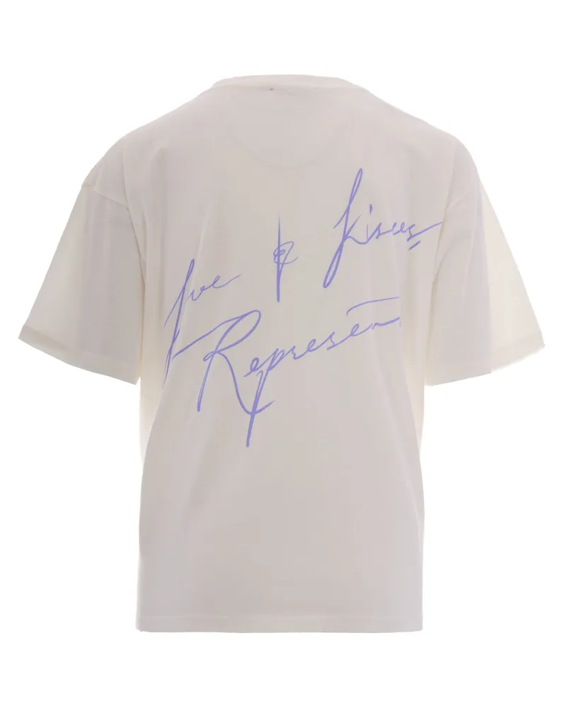 REPRESENT Graphic Print Cotton T-Shirt — White White