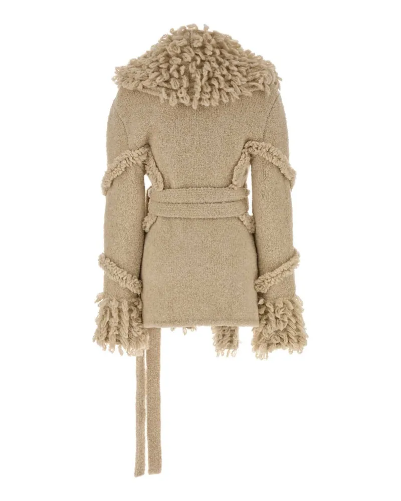 ATTICO Ecru Maglieria Sweater Beige