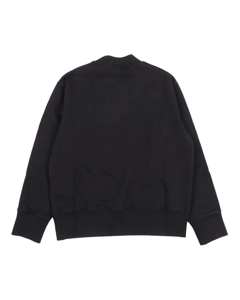 Palm Angels Cotton Sweatshirt — Black Black
