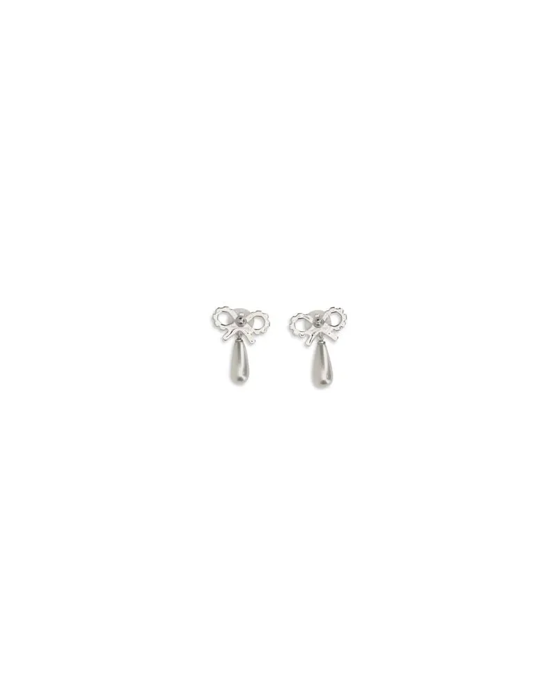 Self-Portrait Women's Silver Brass Earrings Silver