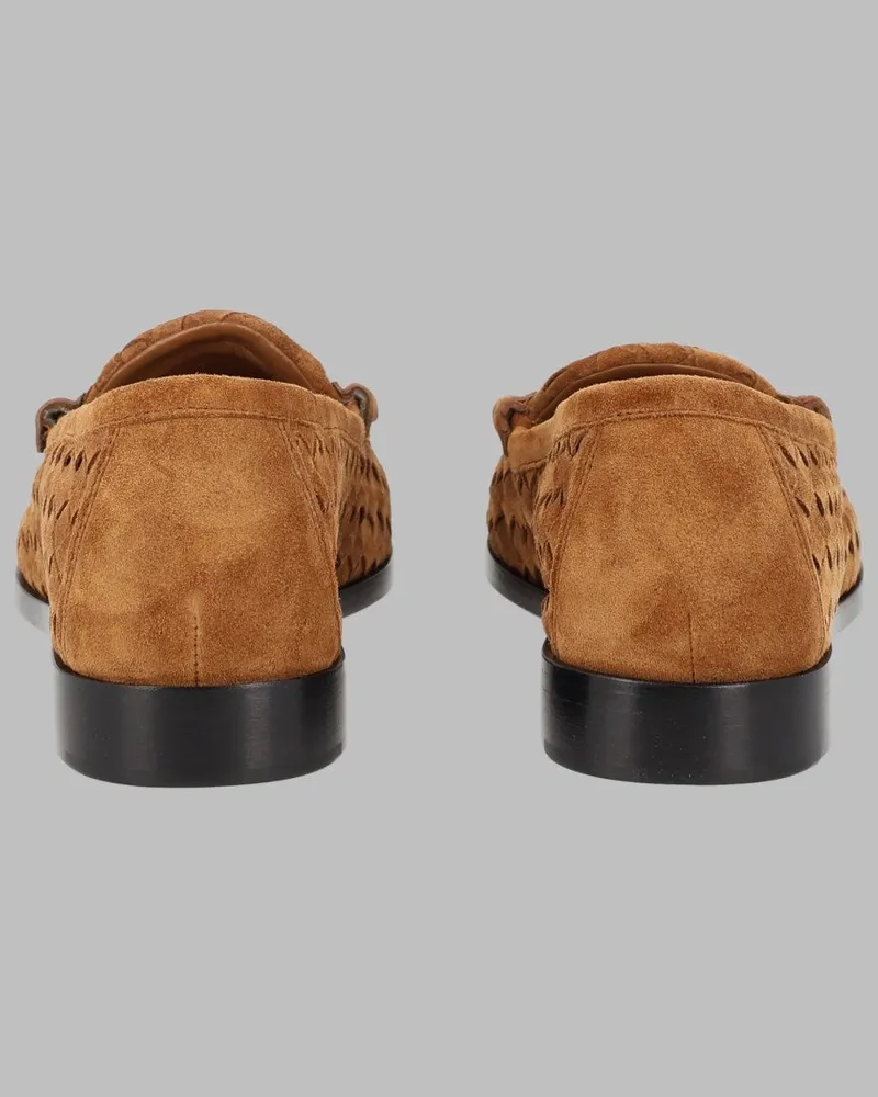 Bottega Veneta Silenzio Loafer — Beige Beige