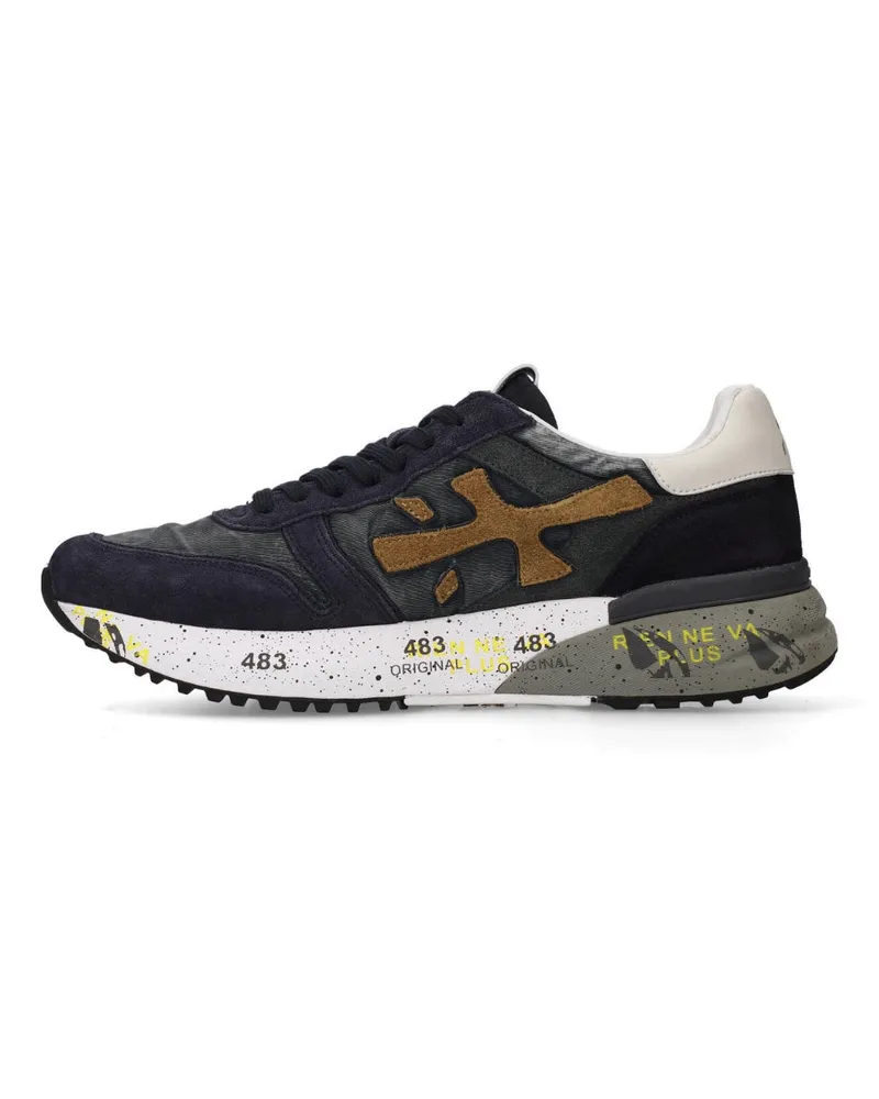 Premiata Mick Sneaker — Blue Blue