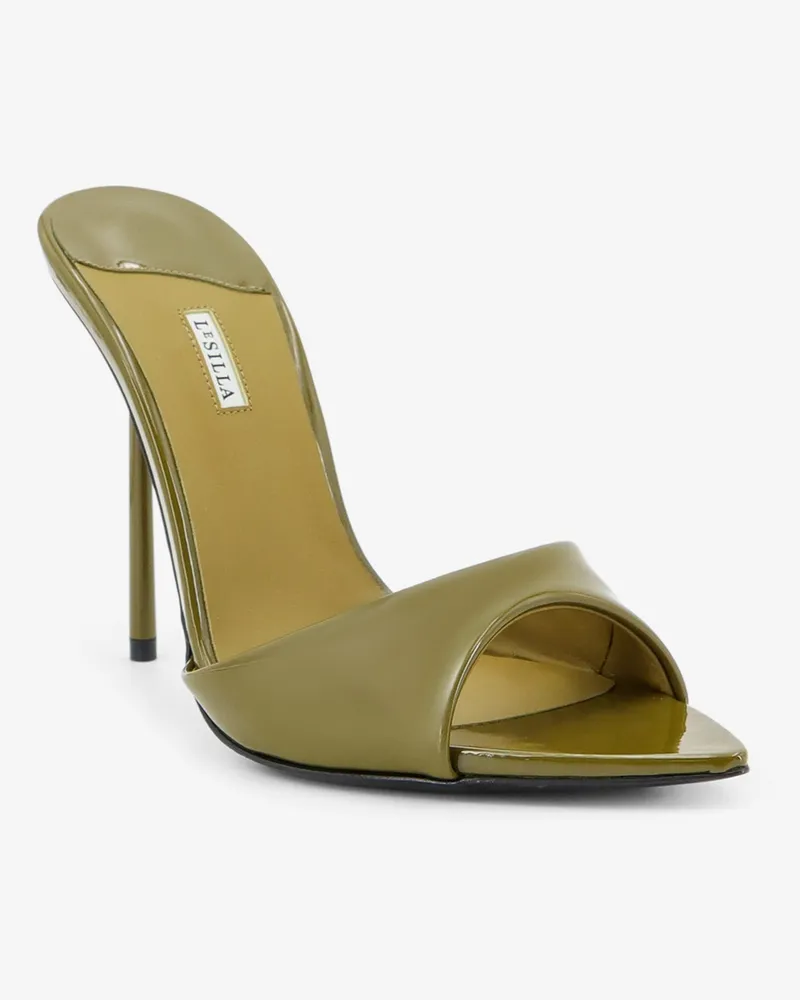 Le Silla Women's Sandals Bella Patent Leather Green Green