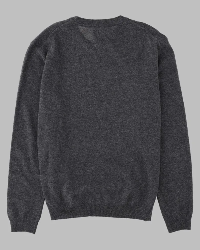 Woolrich Virgin Wool Sweater — Charcoal Charcoal
