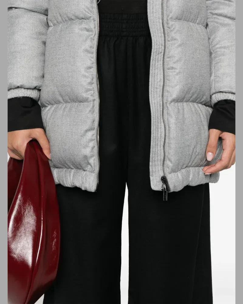 Fabiana Filippi Women's Virgin Wool-Blend Trousers Aw24 W Black