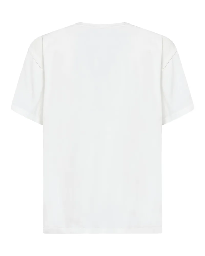 Maison Margiela Numeric Graphic Embroidered T-Shirt — White White