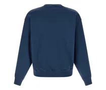 Logo-Embroidered Sweatshirt — Navy
