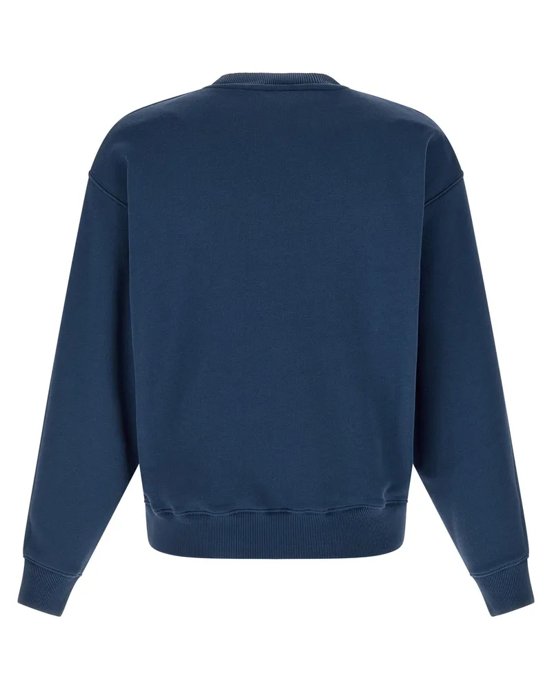 AUTRY Logo-Embroidered Sweatshirt — Navy Navy