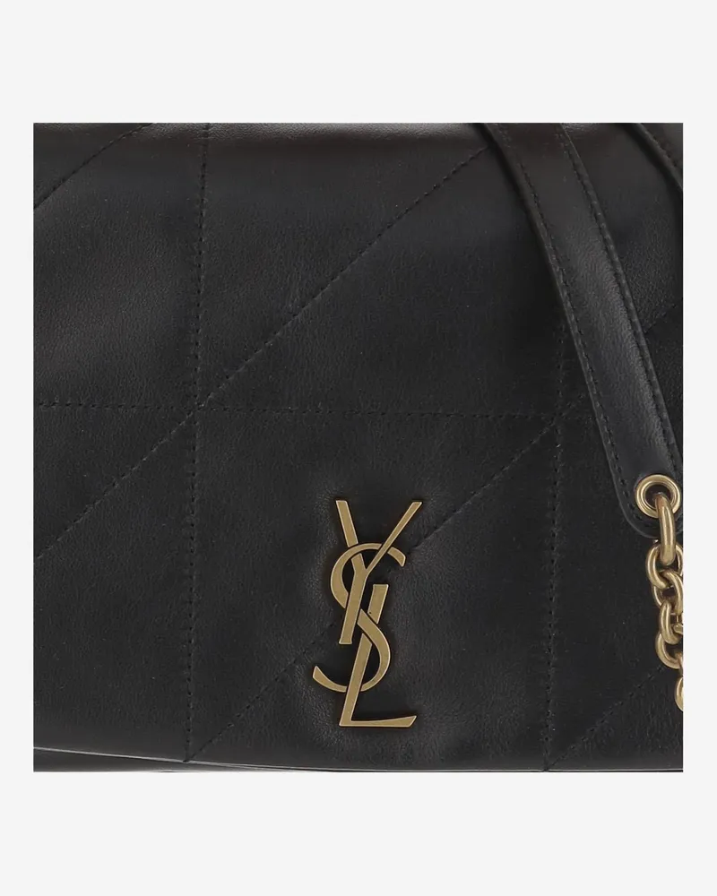 Saint Laurent Jamie Shoulder Bag — Black Black