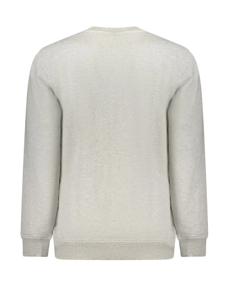 Tommy Hilfiger Logo-Embroidered Cotton Sweatshirt — Gray Gray