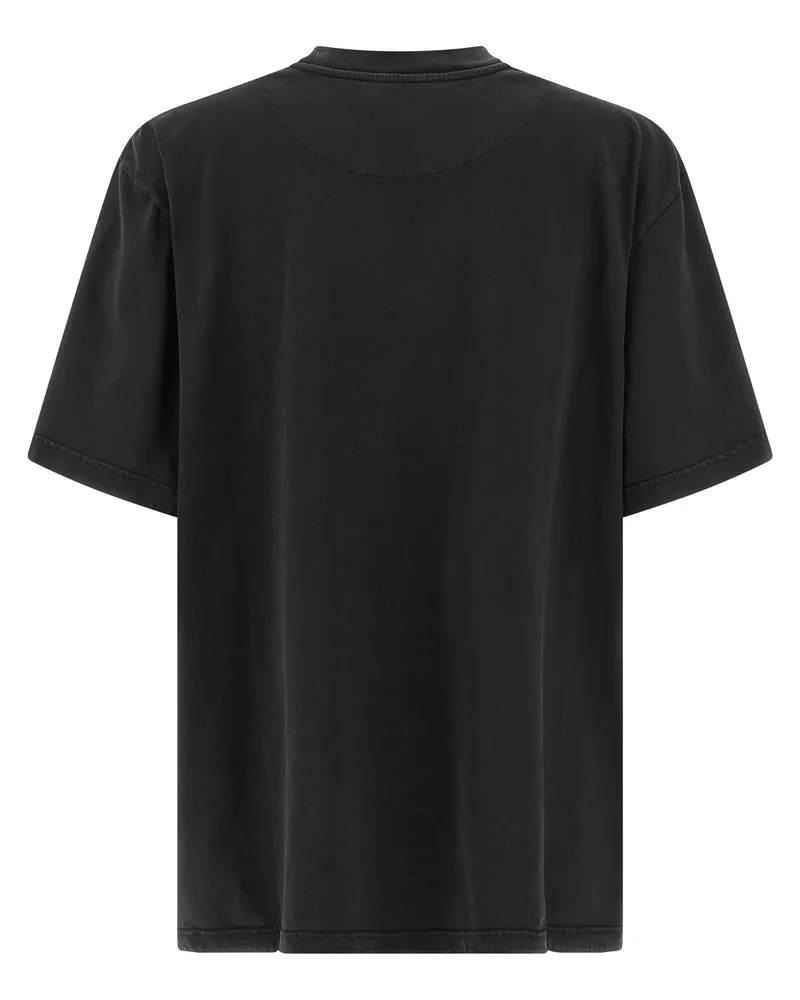 ATTICO Women's Black Cotton T-Shirt Black
