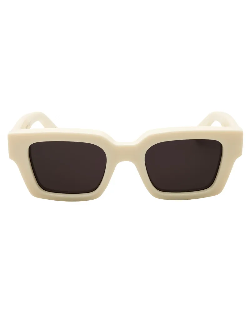 OFF-WHITE Unisex Off White Virgil008 Sunglasses White