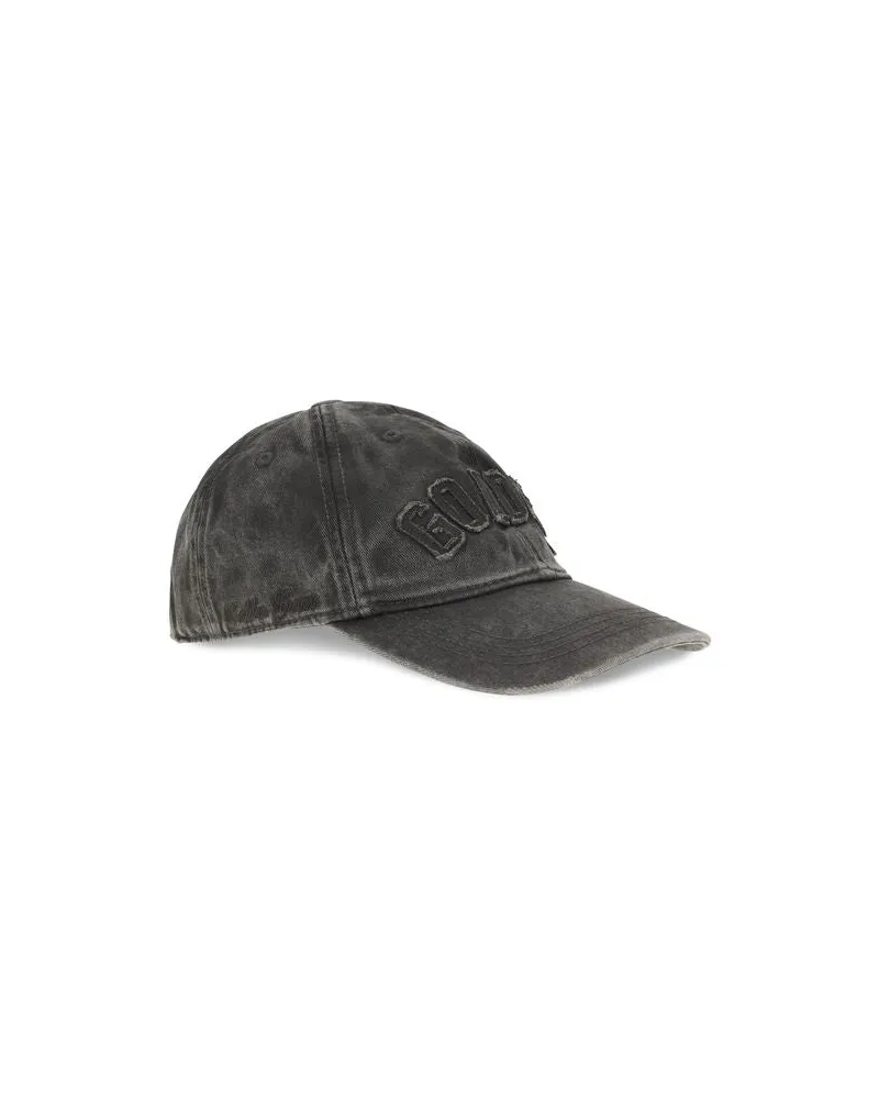 Golden Goose Women's Gray Cotton Cap (baseball Hat Gray