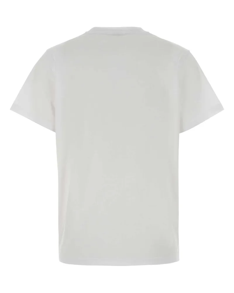 Ganni Cotton T-Shirt — White White