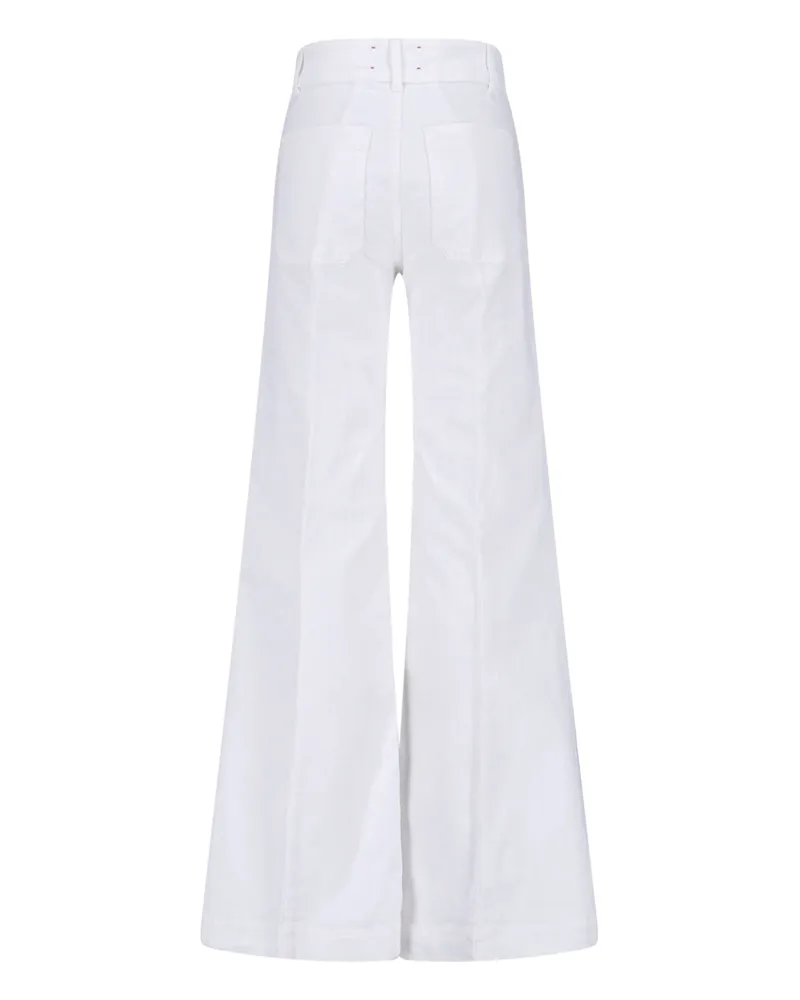 Seafarer Women's Jeans White Cotton White