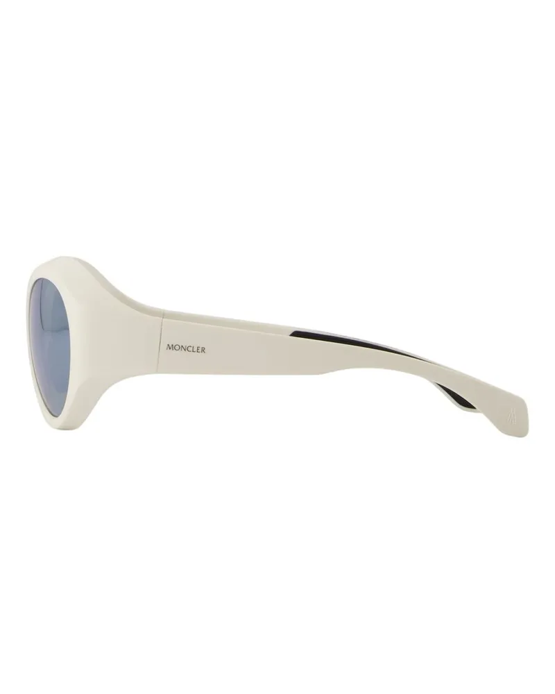 Moncler Unisex Futuro Sunglasses -  Acetate White Accessories White