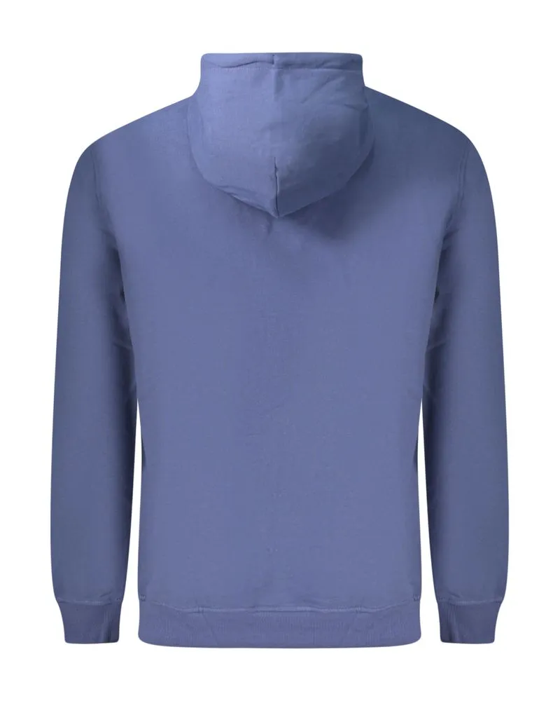 Tommy Hilfiger Cotton Logo Hoodie — Blue Blue