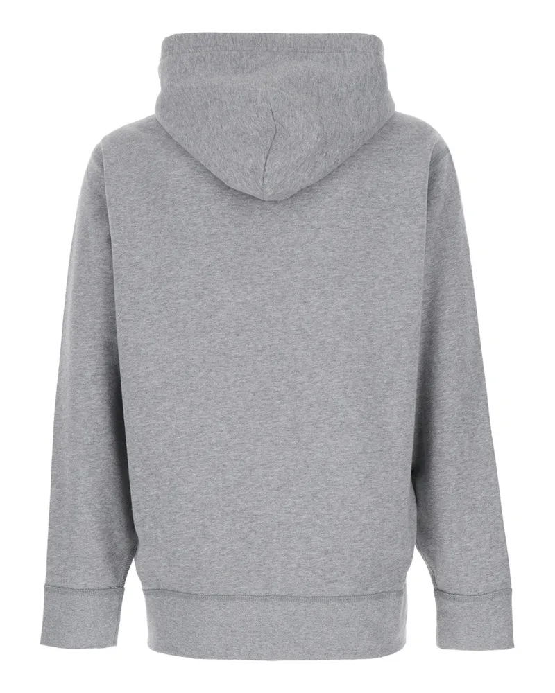 Ralph Lauren Pony-Embroidered Hoodie — Gray Gray