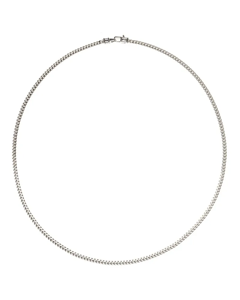 Tom Wood Curb Chain Necklace — Silver Silver
