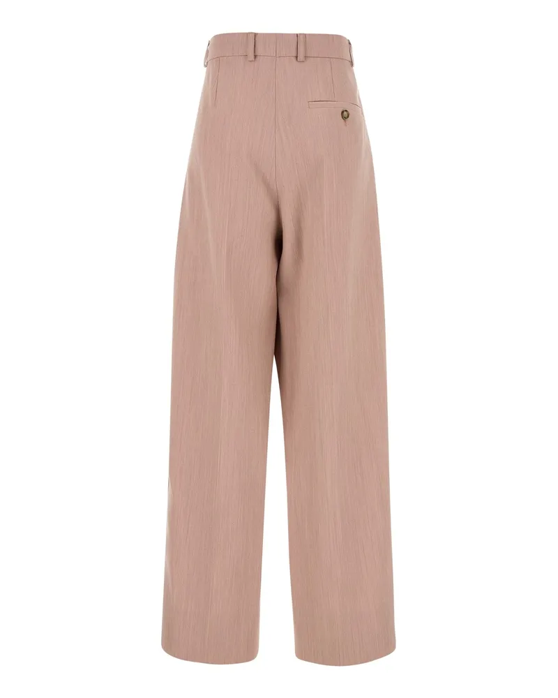 Stella McCartney Dustypink T: Wool Pantaloni Trousers Pink