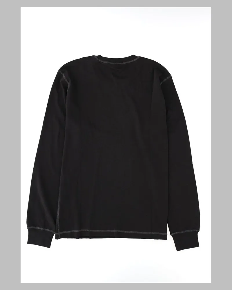 Diesel Oval D Logo Sweater — Black Black