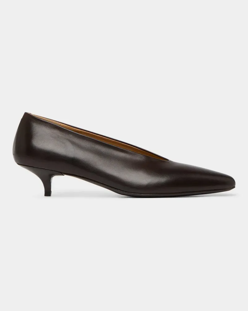 Marsèll Kitten Heel — Brown Brown