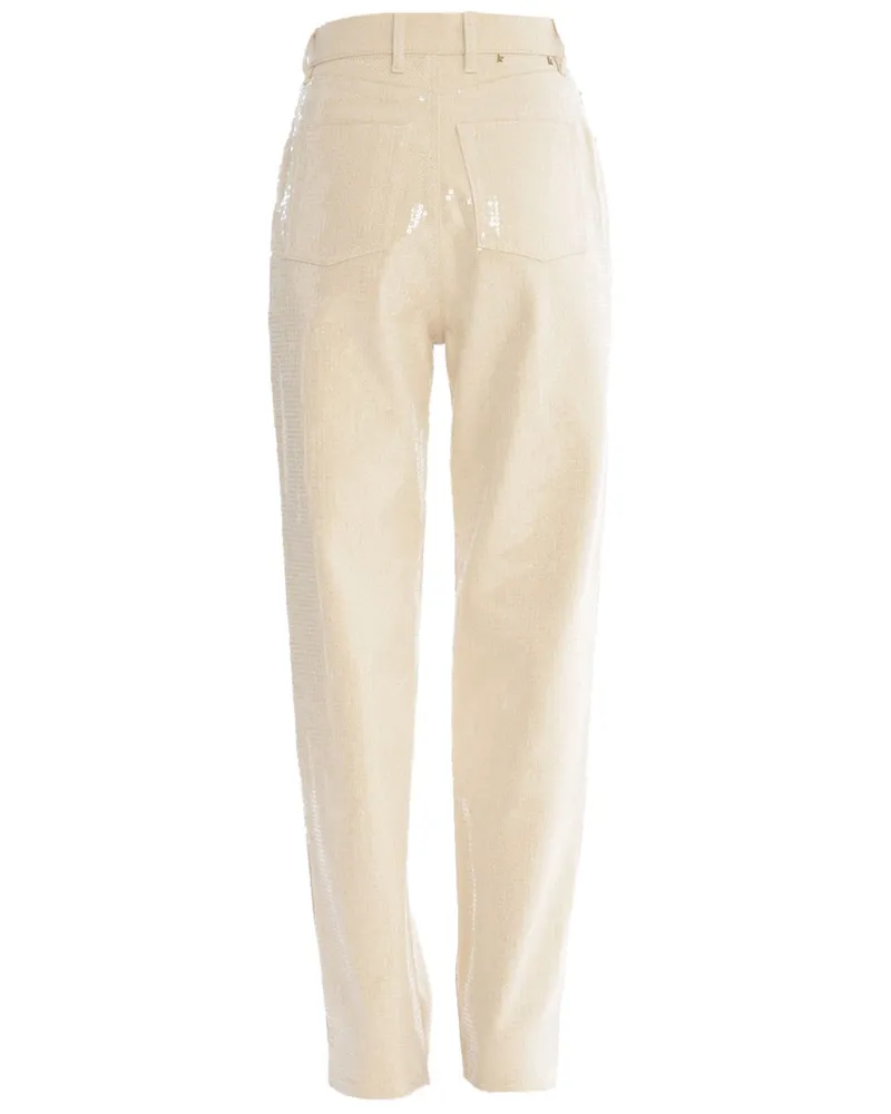 Golden Goose Kim Jeans — Ivory Ivory