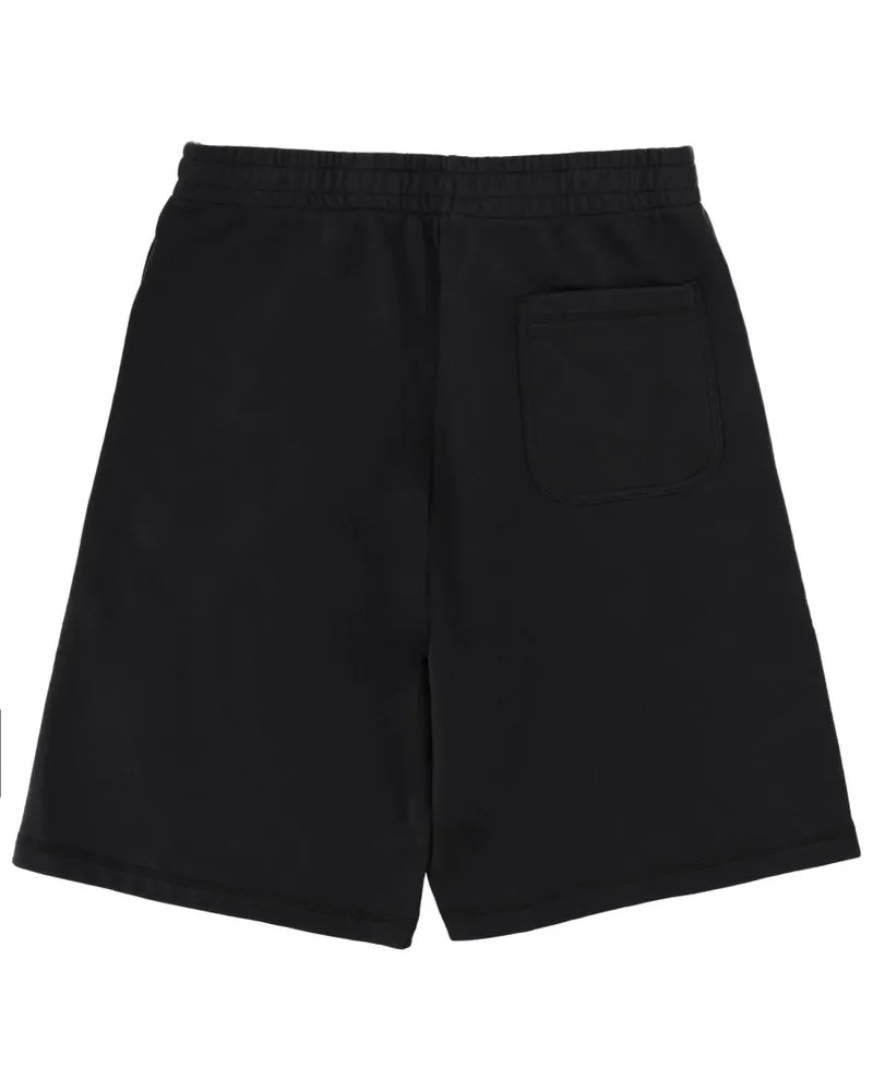 Diesel Cotton Shorts — Black Black