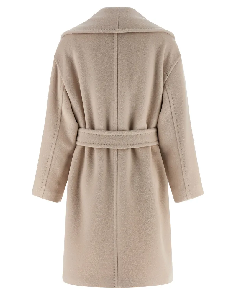 Max Mara Cloruro Coat — Beige Beige