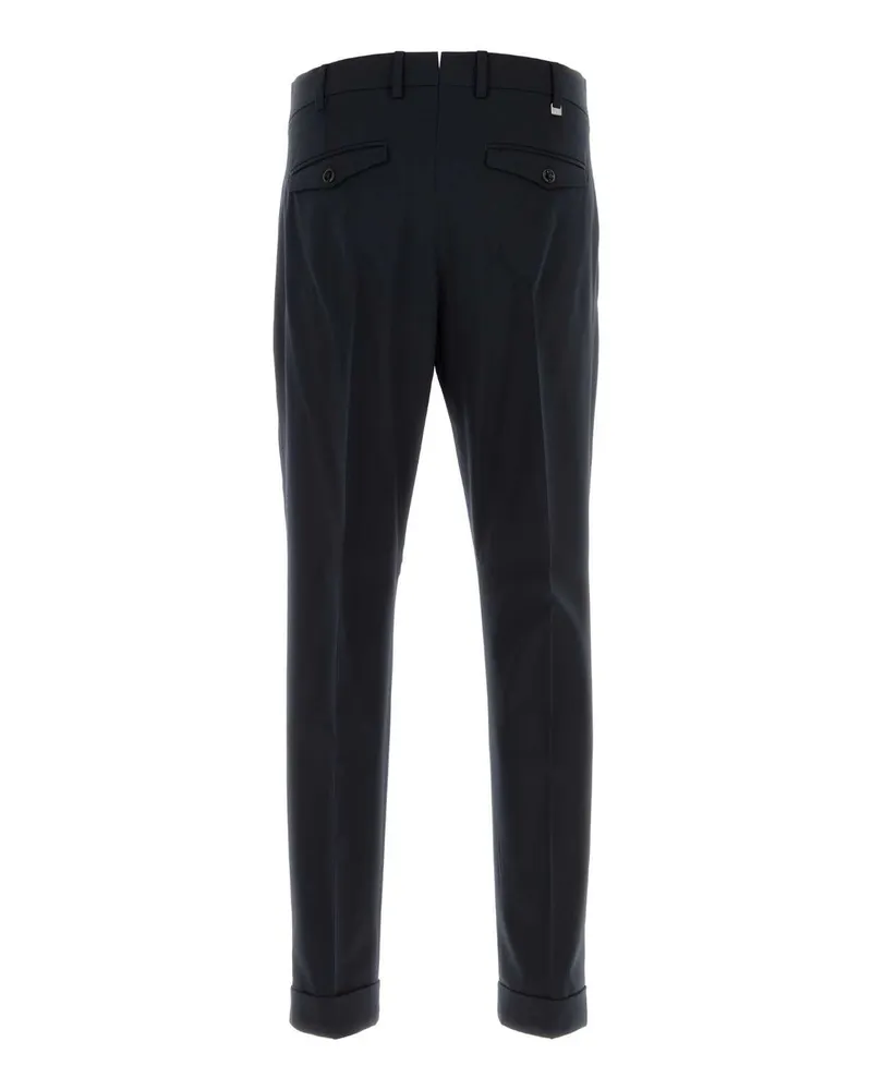 PT TORINO Men's Midnight Blue Stretch Wool Pant Pantaloni Trousers Navy