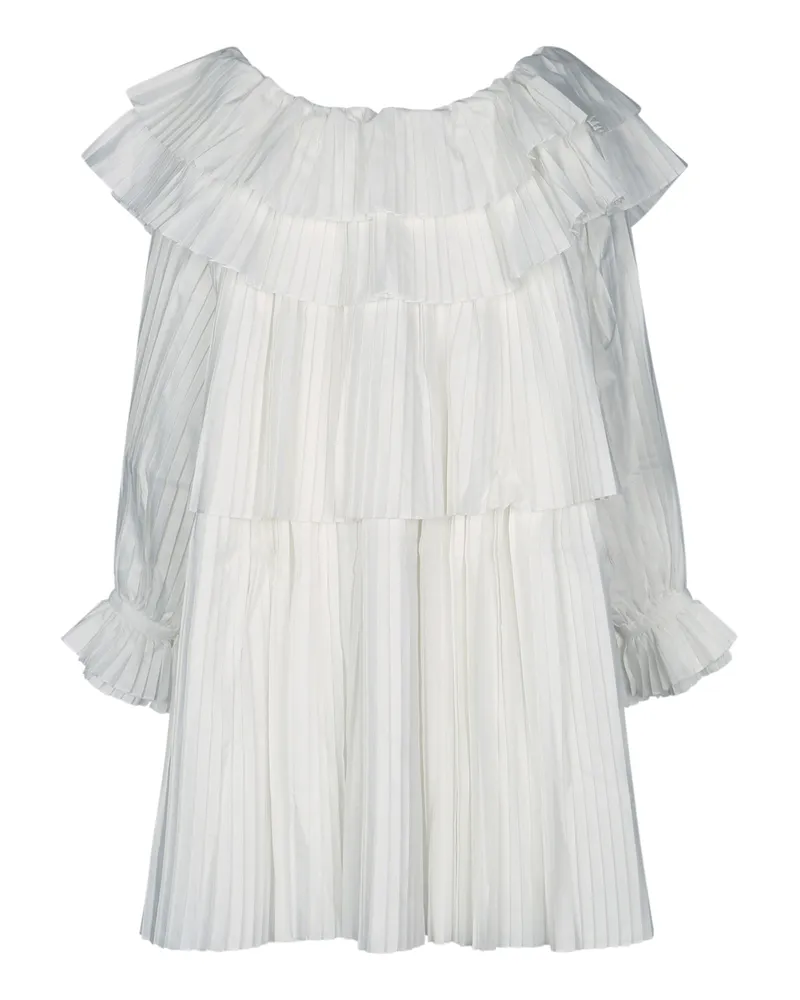 BODE Women's Abito White Abiti Dress White