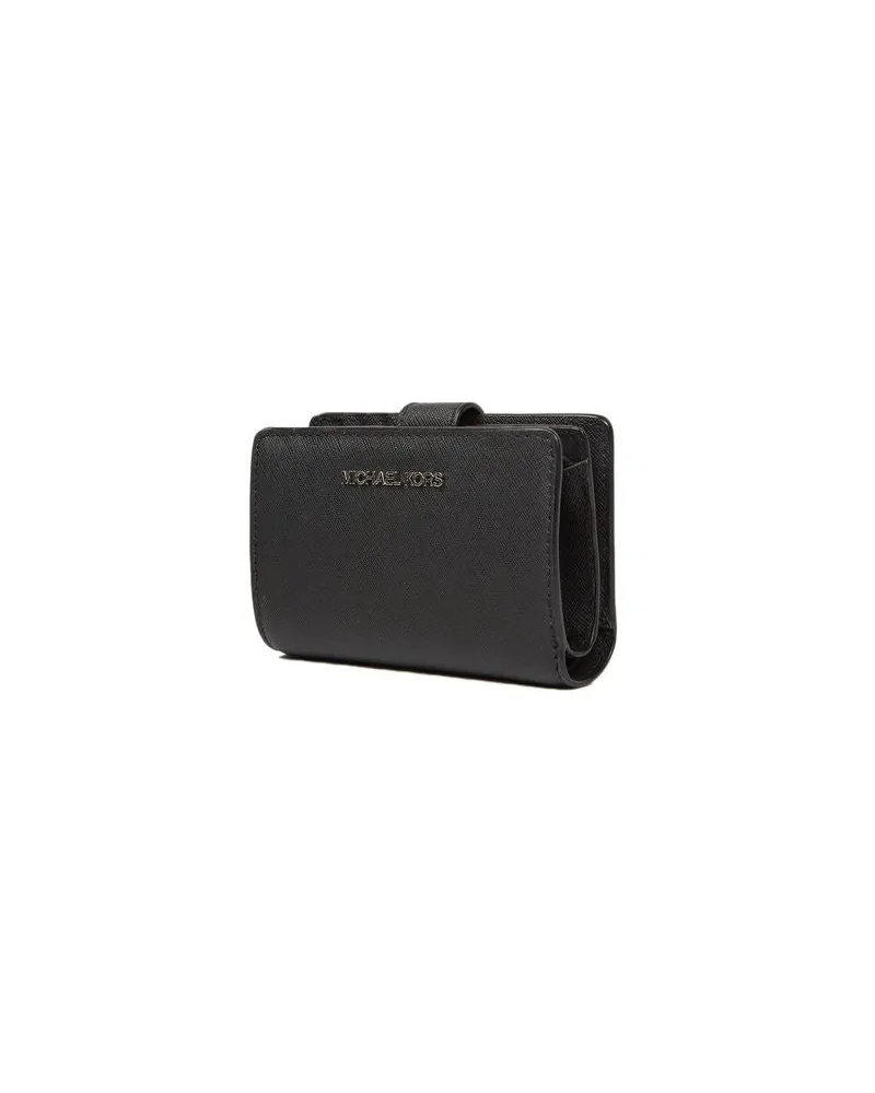 Michael Kors Women's Wallet Black Leather Bags Black