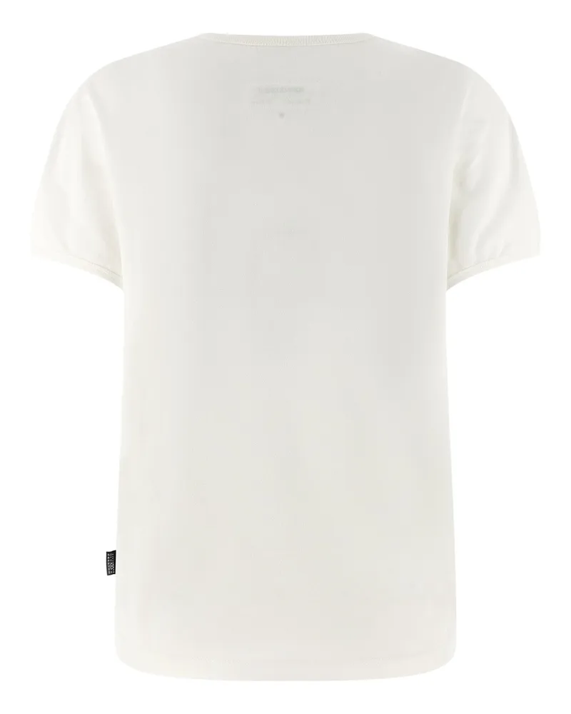 Maison Margiela Women's White Cotton T-Shirt White