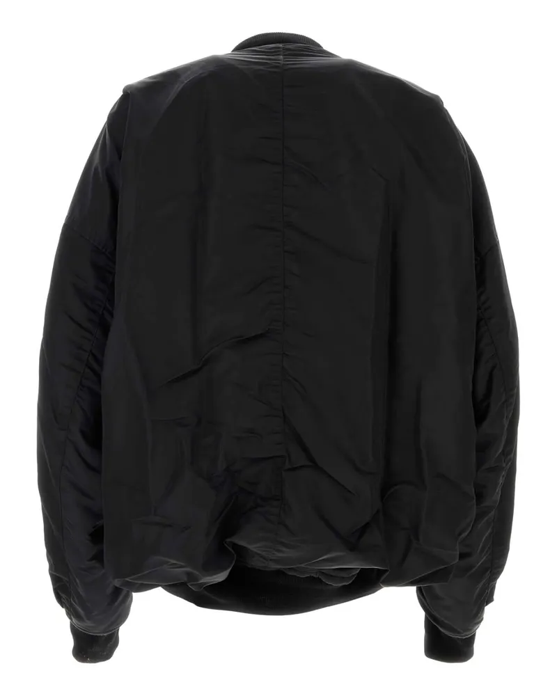 MIHARAYASUHIRO Men's Black Nylon Bomber Jacket Giubbini Black