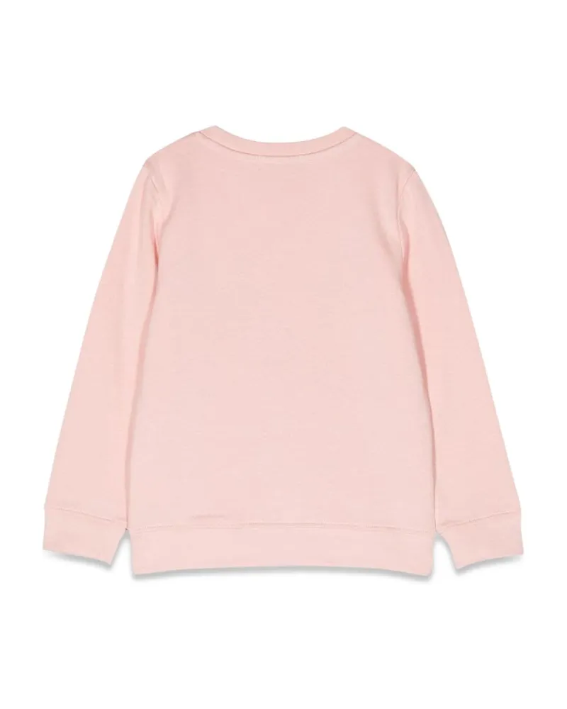 Stella McCartney Crewneck Cotton Sweatshirt — Pink Pink