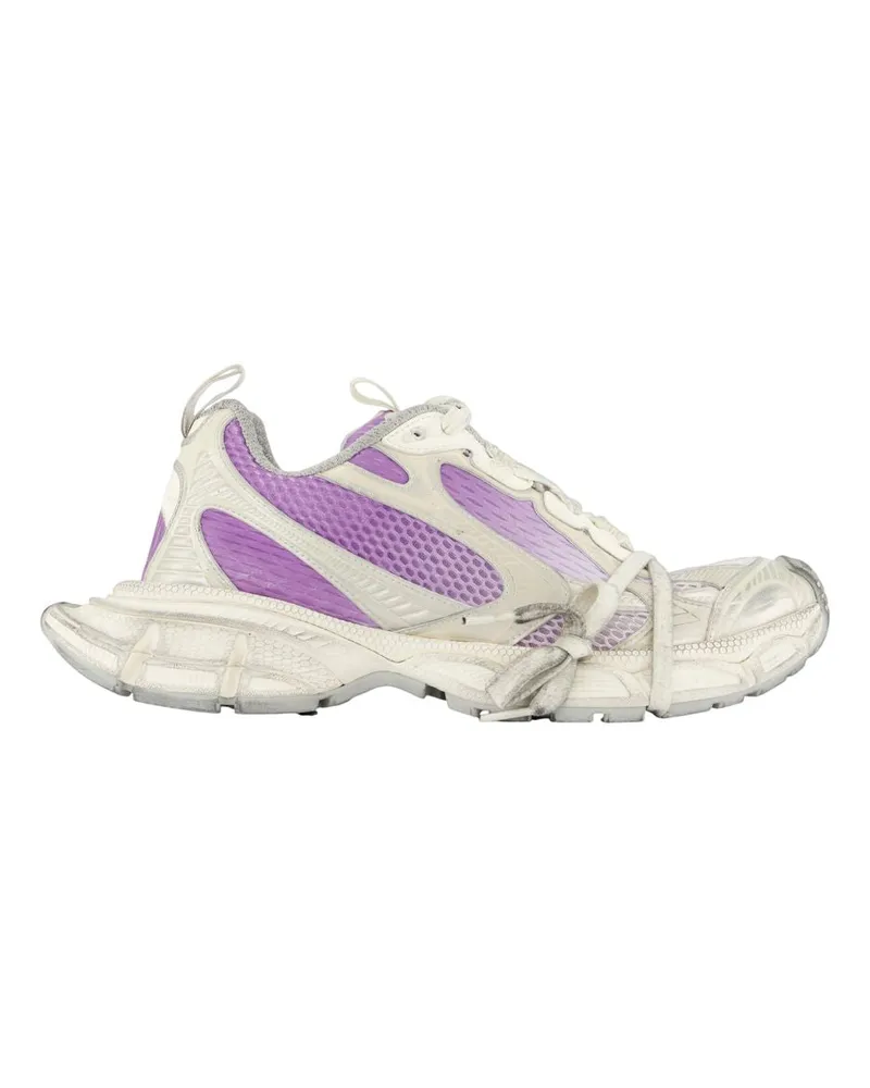 Balenciaga Women's Chunky Sole Sneaker White Synthetic White