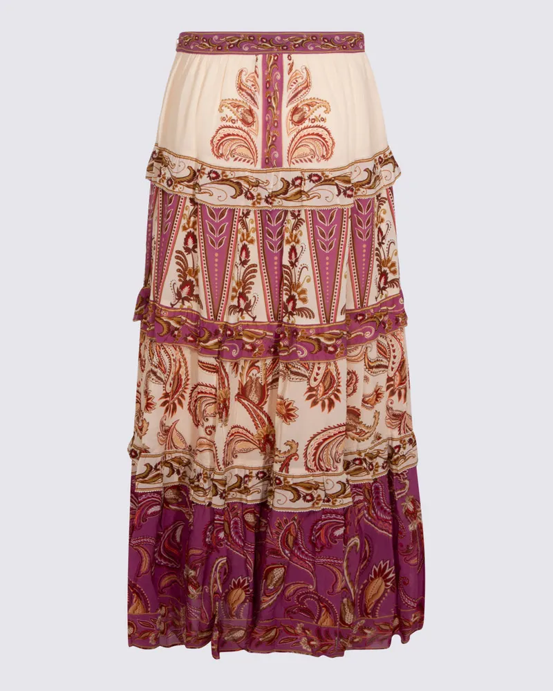 FARM Rio Women Skirts Delicate Ainika Sand _ Viscose Multicolor