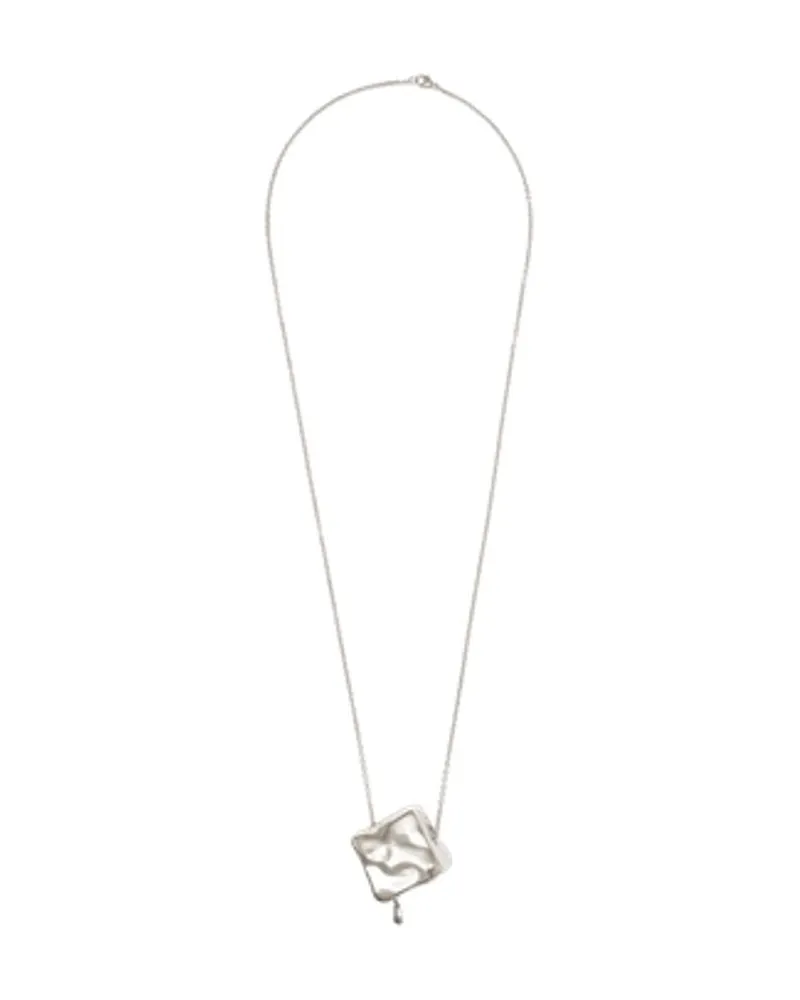 Paco Rabanne Women's Necklace Metal Silver Jewelry-Watches Necklaces Silver