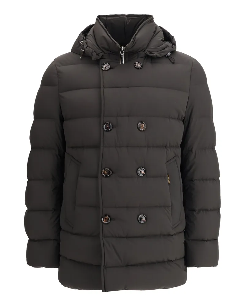 MOORER Florio Down Jacket — Brown Brown