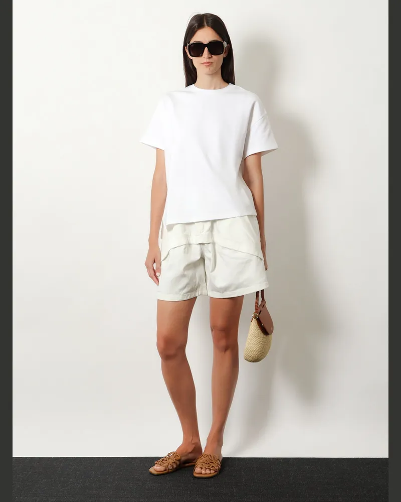 Loewe Women's Shorts Paulas Ibiza Cotton White White