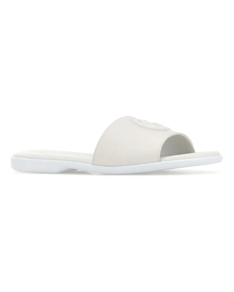 Gucci Nappa Leather Slipper — White White