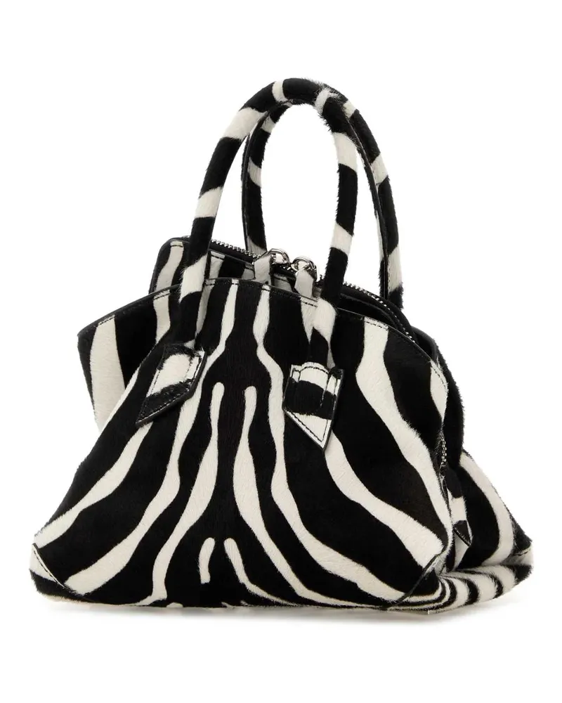 ATTICO Whiteblack Borse A Mano Bag Black