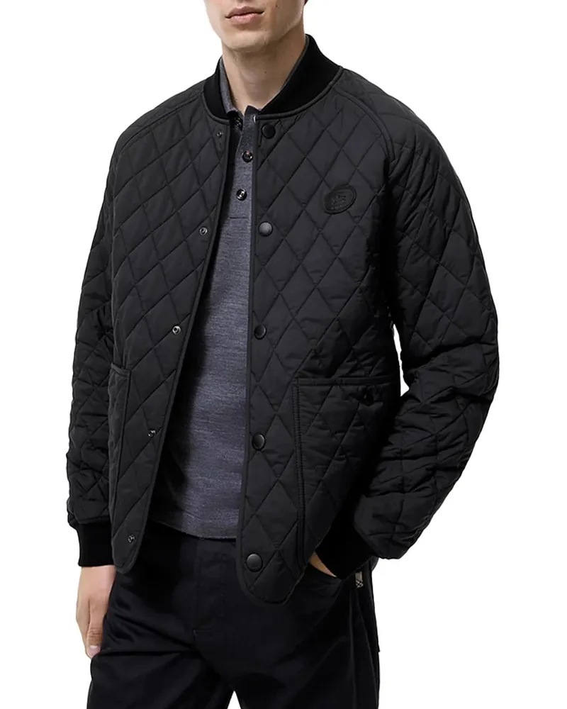 Burberry Ripstop Nylon Quilted Jacket — Black Black